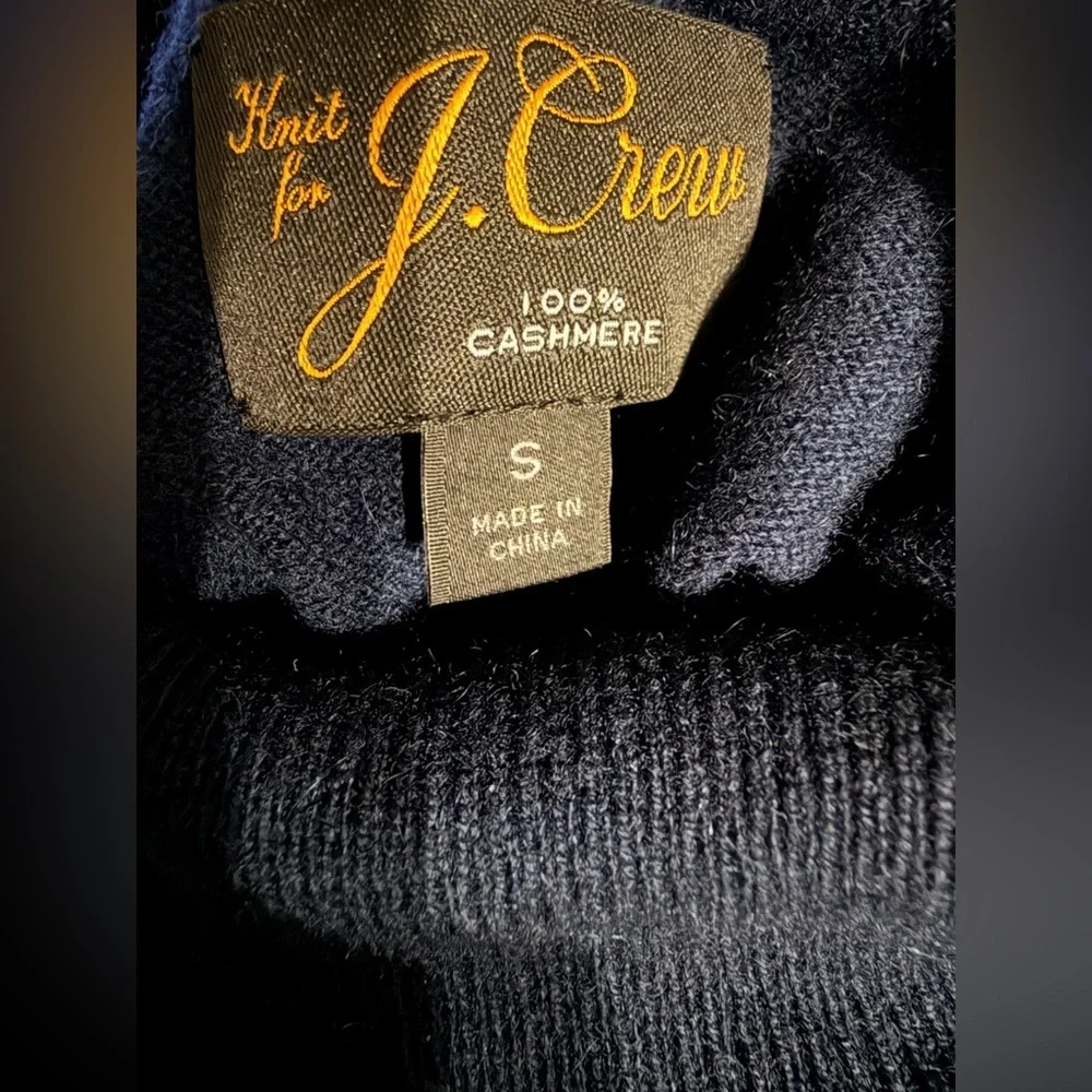 NWT JCrew Men’s 100% Cashmere Turtleneck sweater